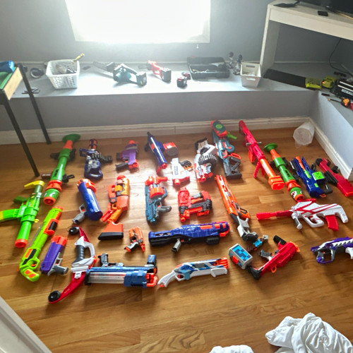 Nerf product - nerf, line